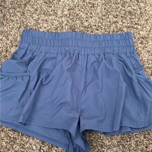 FP Movement by Free People Blue Athletic Shorts